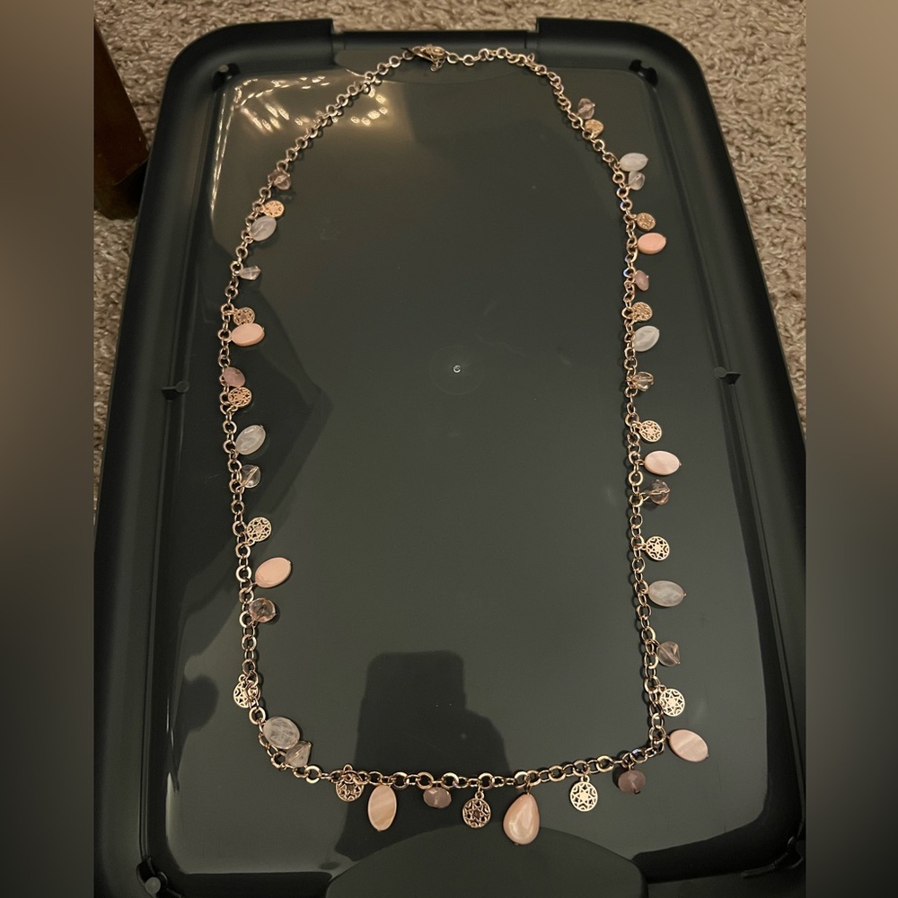 Elegant Rose Gold Necklace